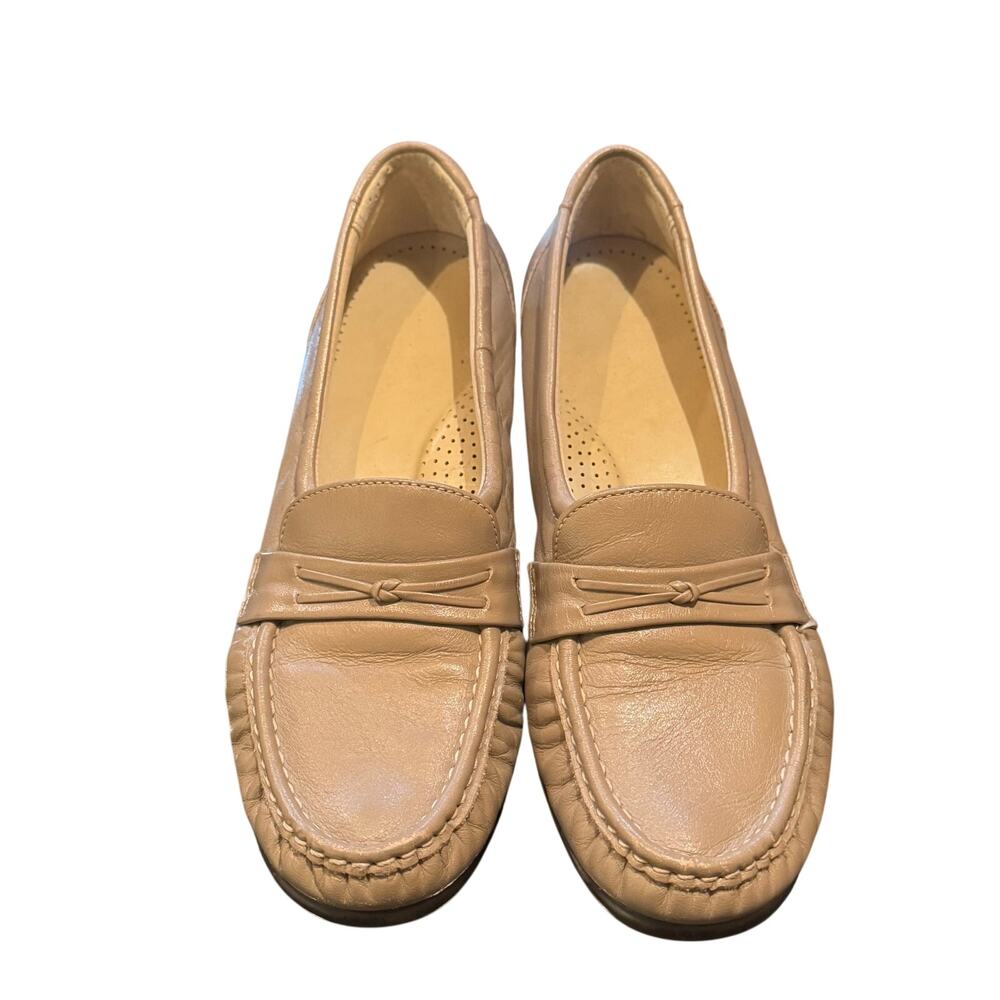 SAS Women's 7 Narrow Easier Tripad Loafers Mocha Beige Wedge Comfort Shoes